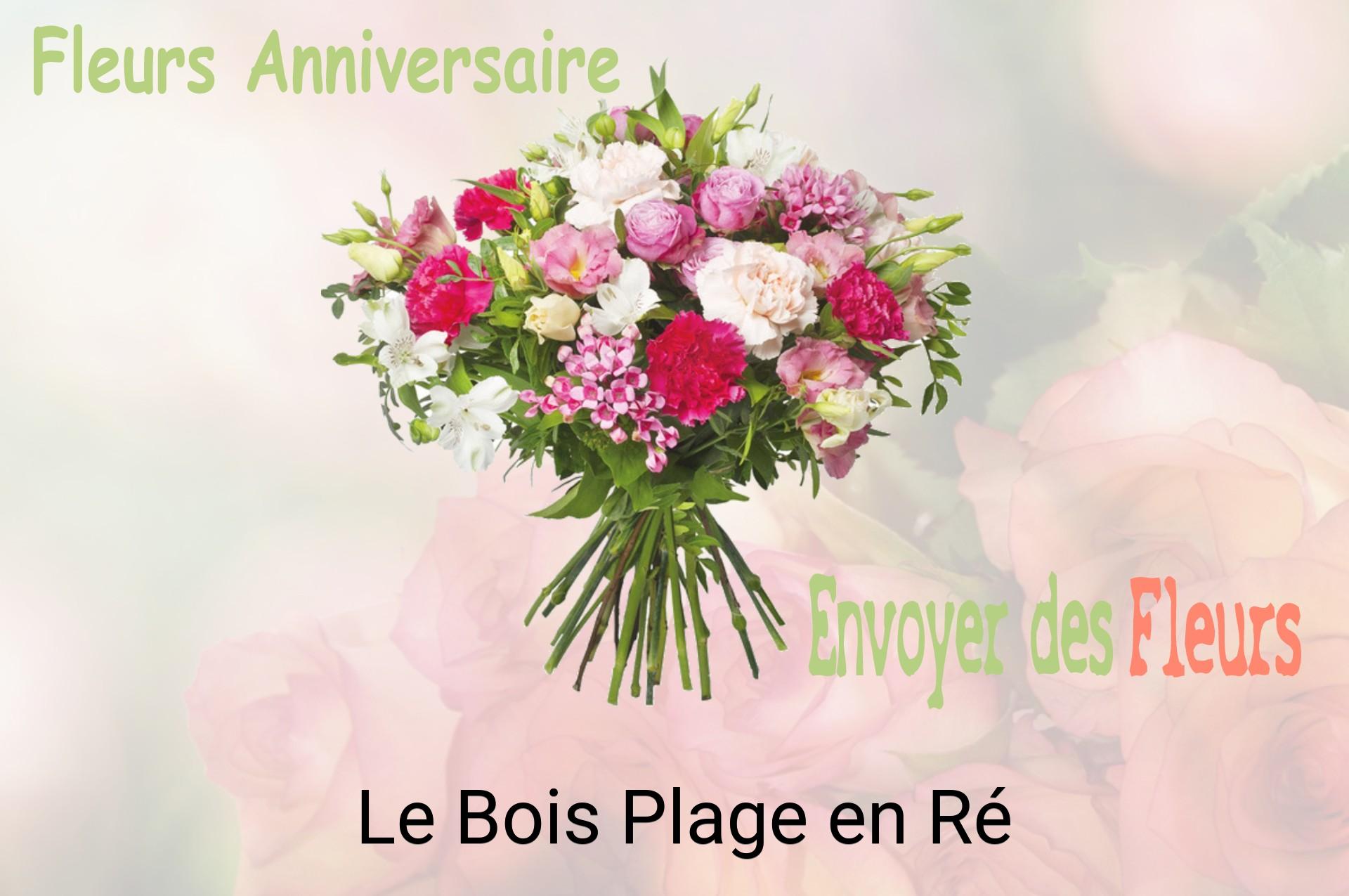 Bouquet de fleurs d’anniversaire livré à Le Bois-Plage-en-Ré